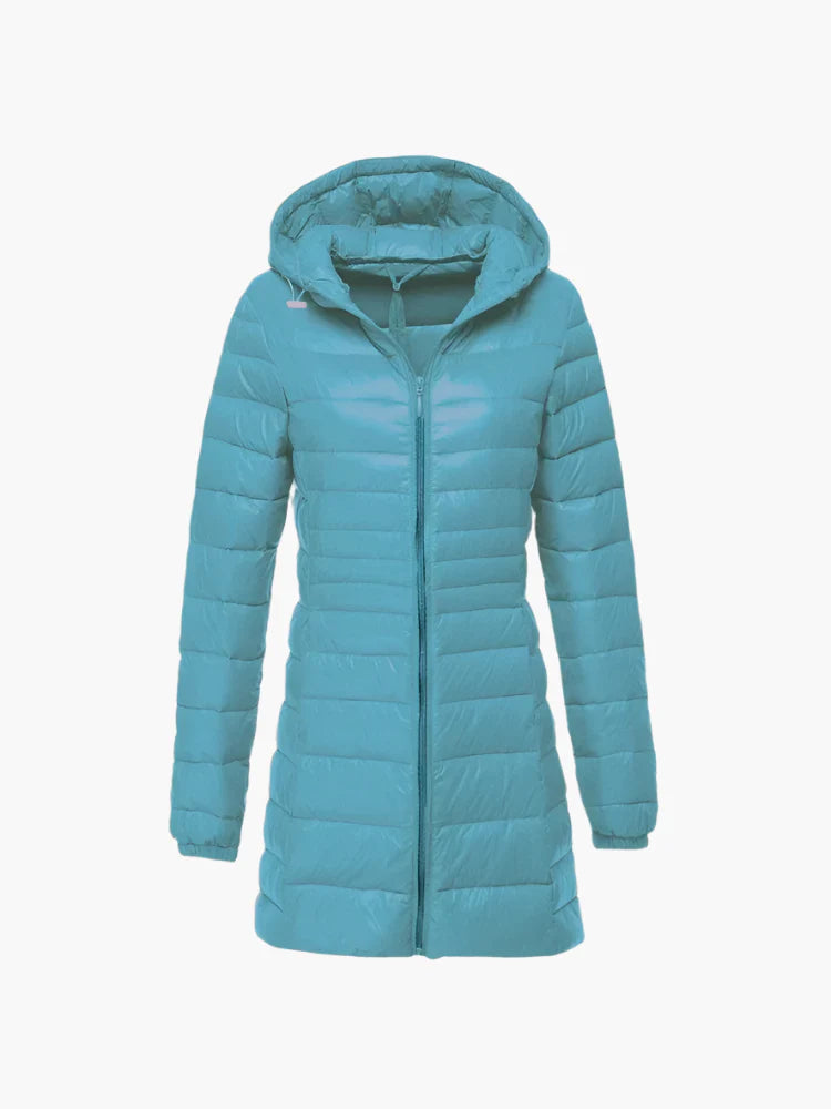 Adele – Manteau d'hiver long et matelassé pour femme